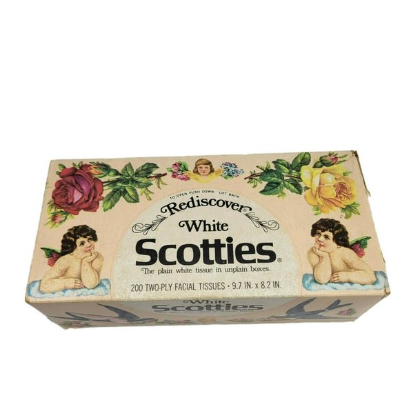 Scotties Bath Vintage 972 Scotties Tissues Nos Kleenex Unopened Box